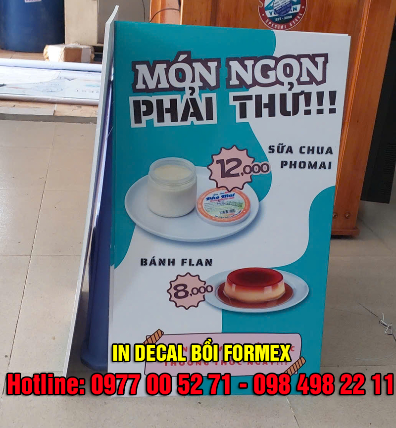 In Decal Bồi Formex Bình Dương – Giá Rẻ, Bền Đẹp, Lấy Nhanh