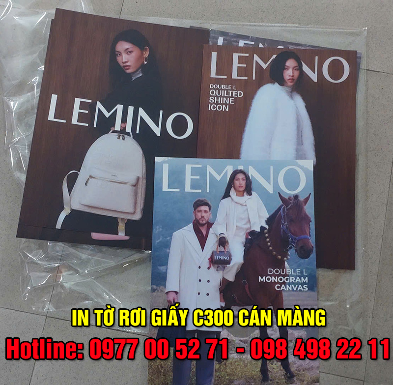 In Giấy C300 Cán Màng Giá Tốt, Chất Lượng Cao